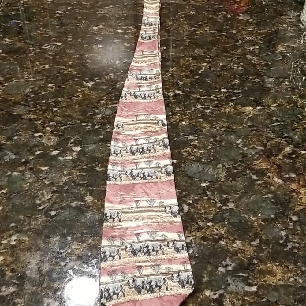 Endangered Species necktie